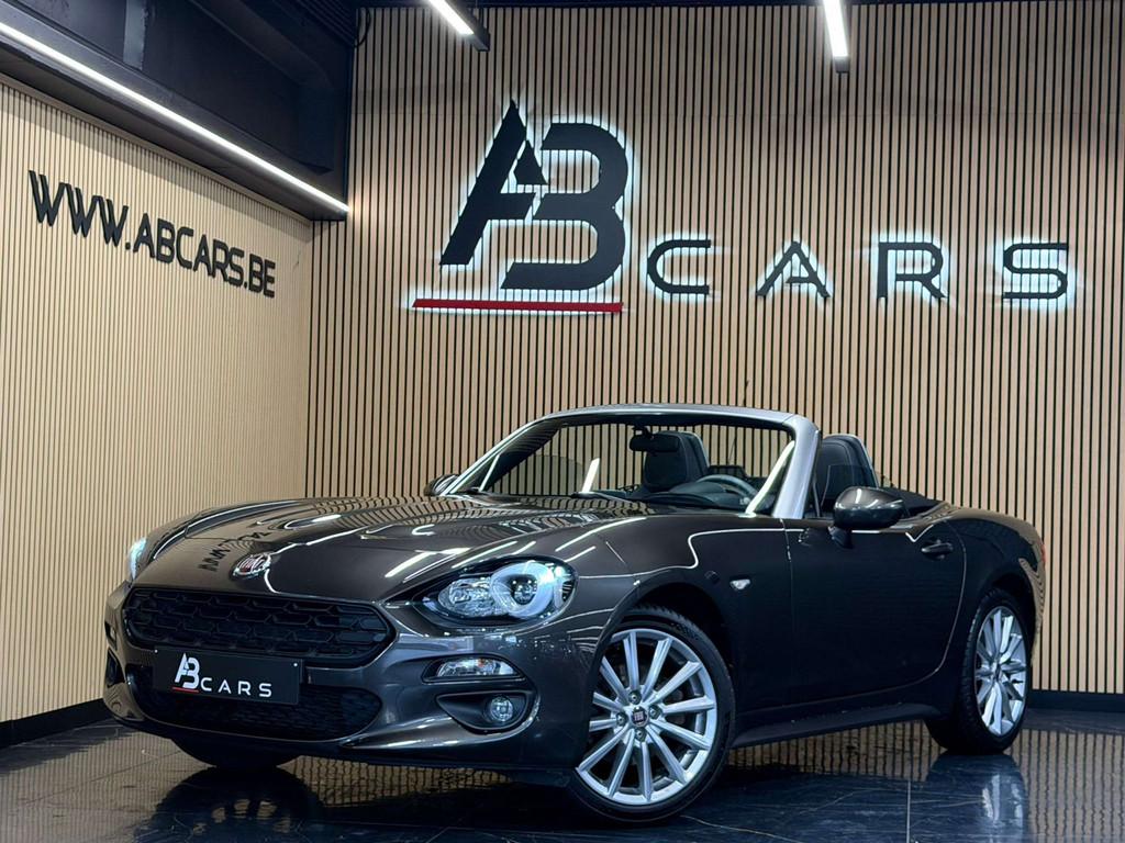 Fiat 124 Spider 1.4 MultiAir Lusso * GARANTIE 12 MOIS *, Auto's, 1300 kg, Gebruikt, Cabriolet, Leder