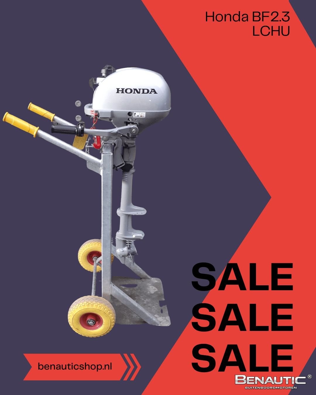 Direct leverbaar! Nieuwe Honda 2.3pk langstaart BF2.3 LCHU, Sports nautiques & Bateaux, -, Neuf, -, -