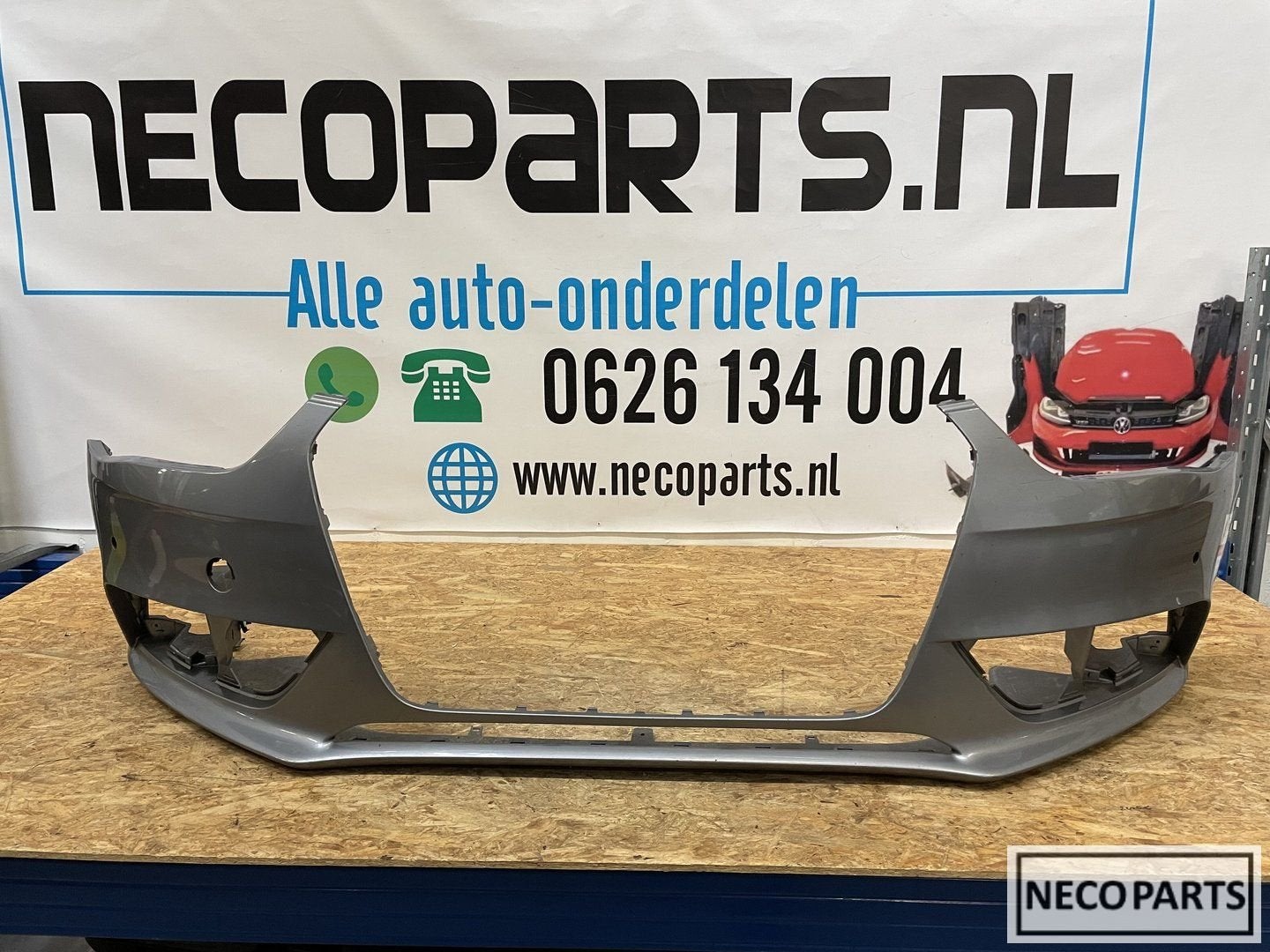 BUMPER AUDI A4 B8 8K FACELIFT VOORBUMPER 2011-2015 ORIGINEEL, -, Audi, Utilisé, -