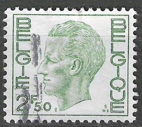 Belgique 1974 - Yvert 1717 /OBP 1716 - Roi Baudouin (ST), Timbres & Monnaies, Envoi, Affranchi, Oblitéré, Maison royale