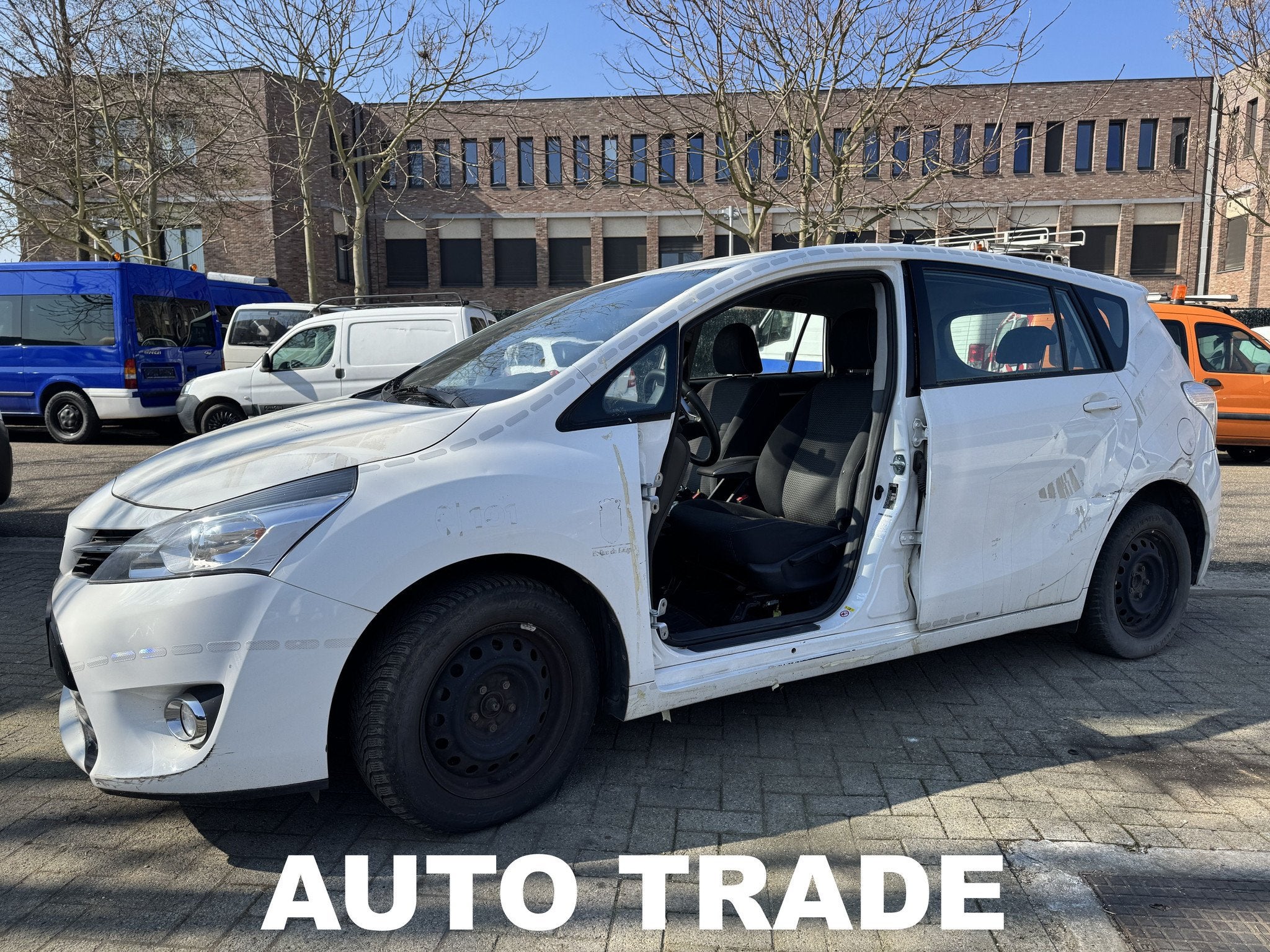Toyota Verso | 1.6D | Euro 6b | 92000km | Airco | Zo meeneme, Auto's, Voorwielaandrijving, Parkeersensor, Stof, Gebruikt