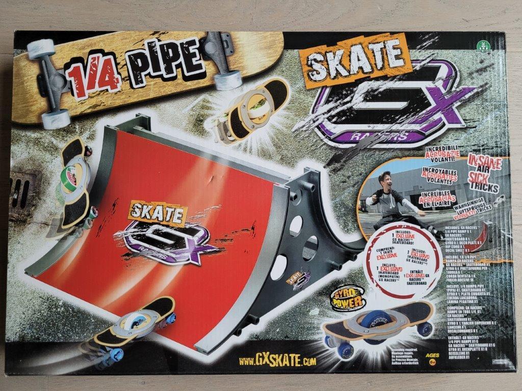 Mini-rampe de skateboard GX Fingerskate, Enlèvement ou Envoi, Comme neuf, Manuelle