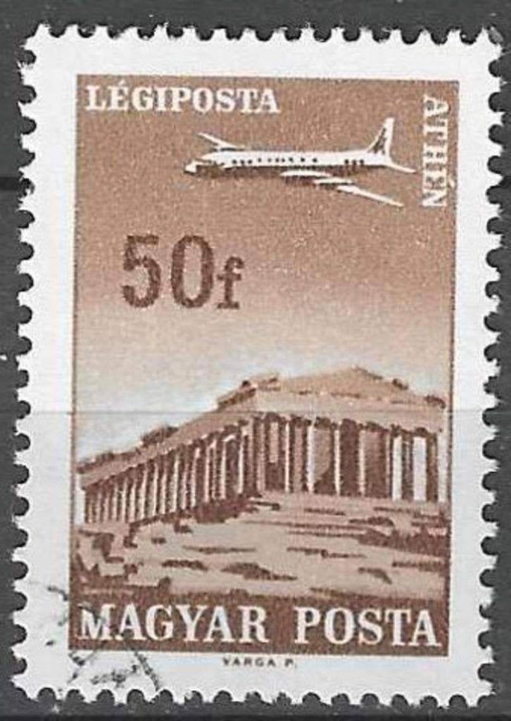 Hongrie 1966/1967 - Yvert 280PA - Courrier à desinatio (ST), Envoi, Affranchi