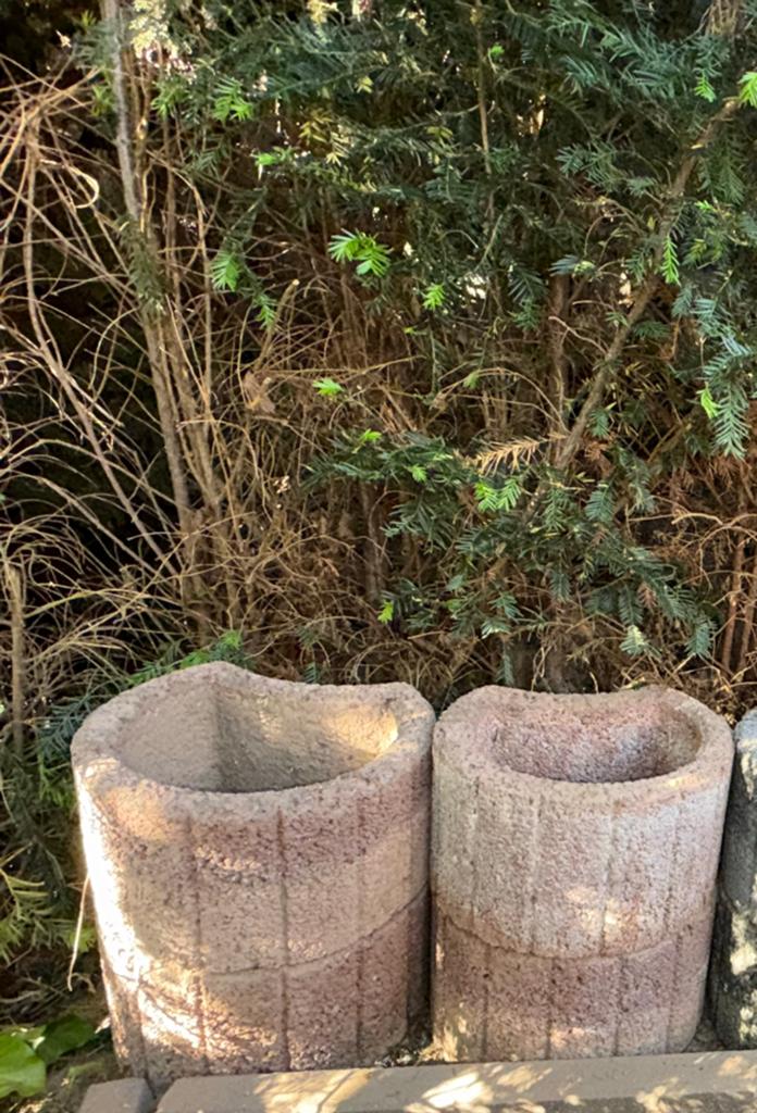 Jardinières (4 pièces), Enlèvement, Comme neuf