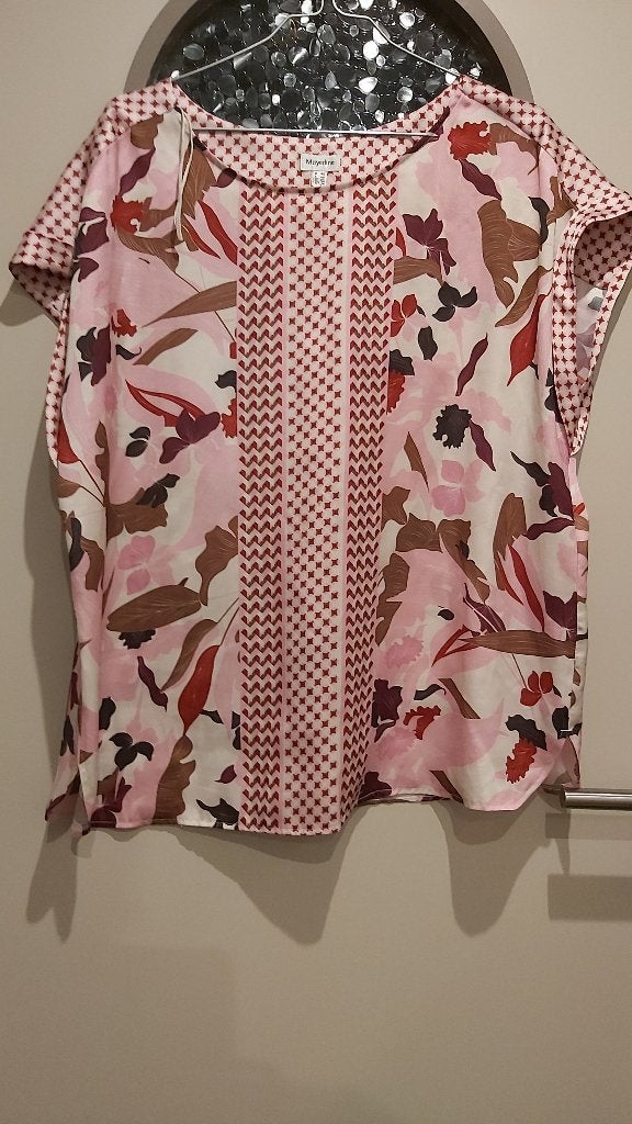 Mayerline blouse mt 44, Enlèvement ou Envoi, Comme neuf, Taille 42/44 (L), Rose