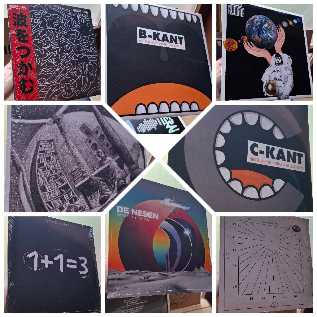 Vinyl platen collectie samoerai, Ophalen of Verzenden, Nieuw in verpakking, Overige formaten, Dubbel-LP