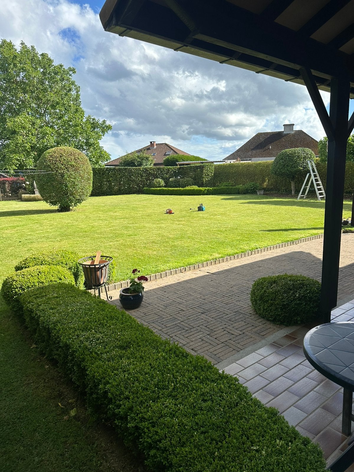 Tuinman, Ophalen