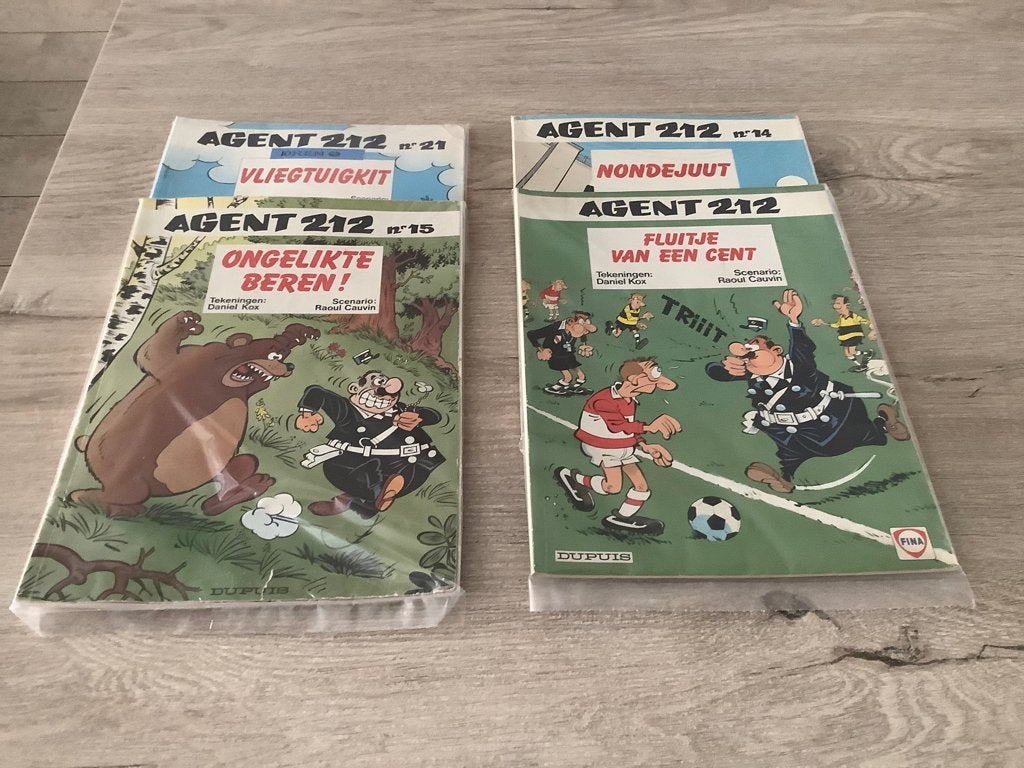 Agent 212 verschillende strips (1992-2000), Livres, BD, Plusieurs BD, Enlèvement ou Envoi, Utilisé, Cauvin
