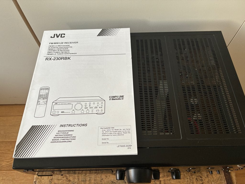 JVC Receiver / Versterker - met phono aansluiting, Ophalen, Gebruikt, JVC