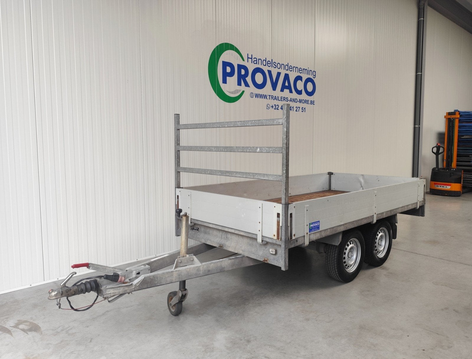 Geremde aanhangwagen • 2000KG • perfecte staat, Ophalen