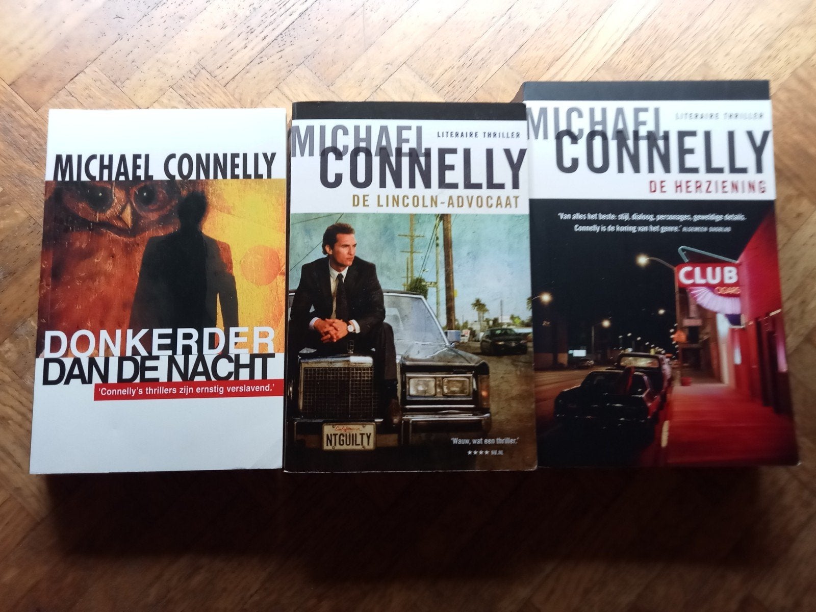 3 boeken Michael Connelly, Boeken, Thrillers, Gelezen, Ophalen of Verzenden