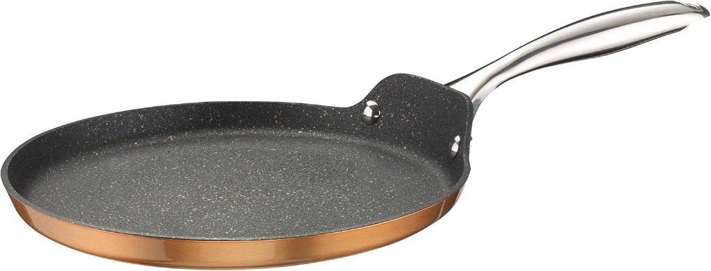 Pannenkoekenpan, Crepiere 25cm Pintinox Materic Copper Look, Pannenkoekenpan, Ophalen of Verzenden, Nieuw, Aluminium