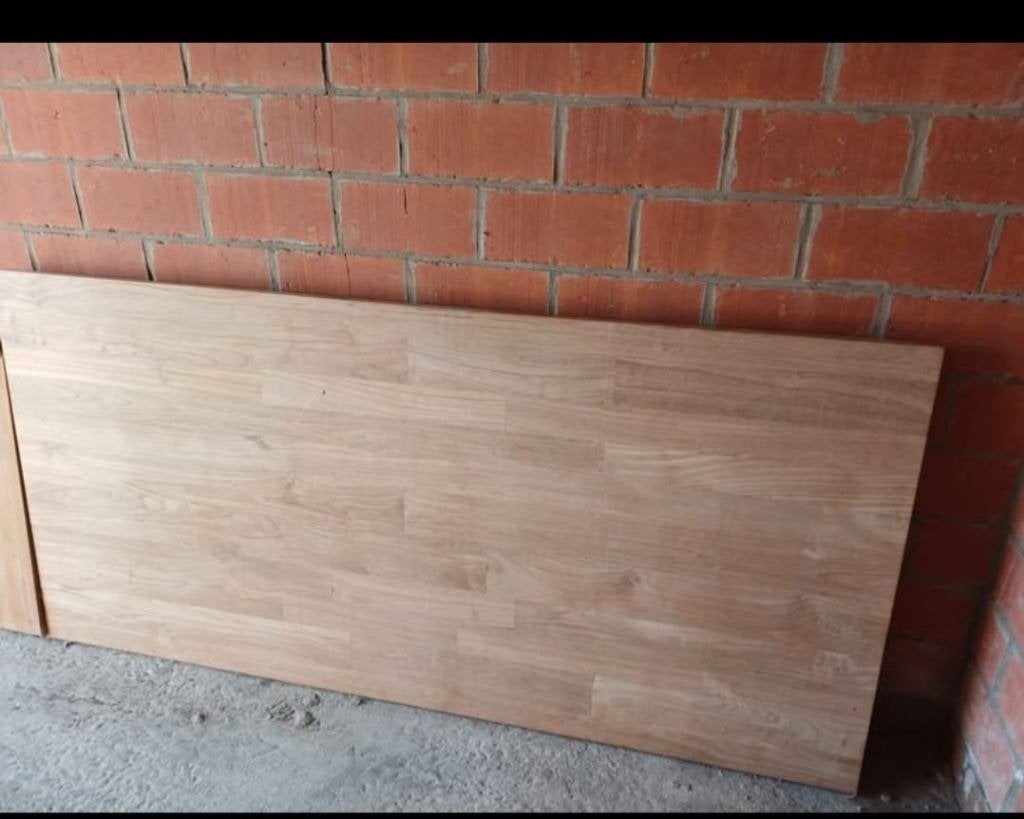 keukentafel, Ophalen, 100 tot 150 cm, Teakhout, 200 cm of meer