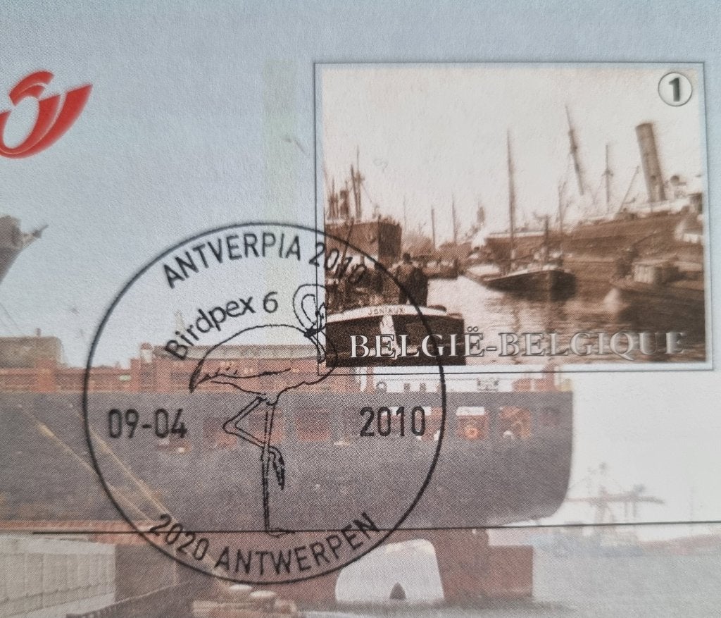 5 x Carte postale BK196 - BK200 Anvers Autrefois et maintena, Timbres & Monnaies, Enlèvement ou Envoi, Carte postale