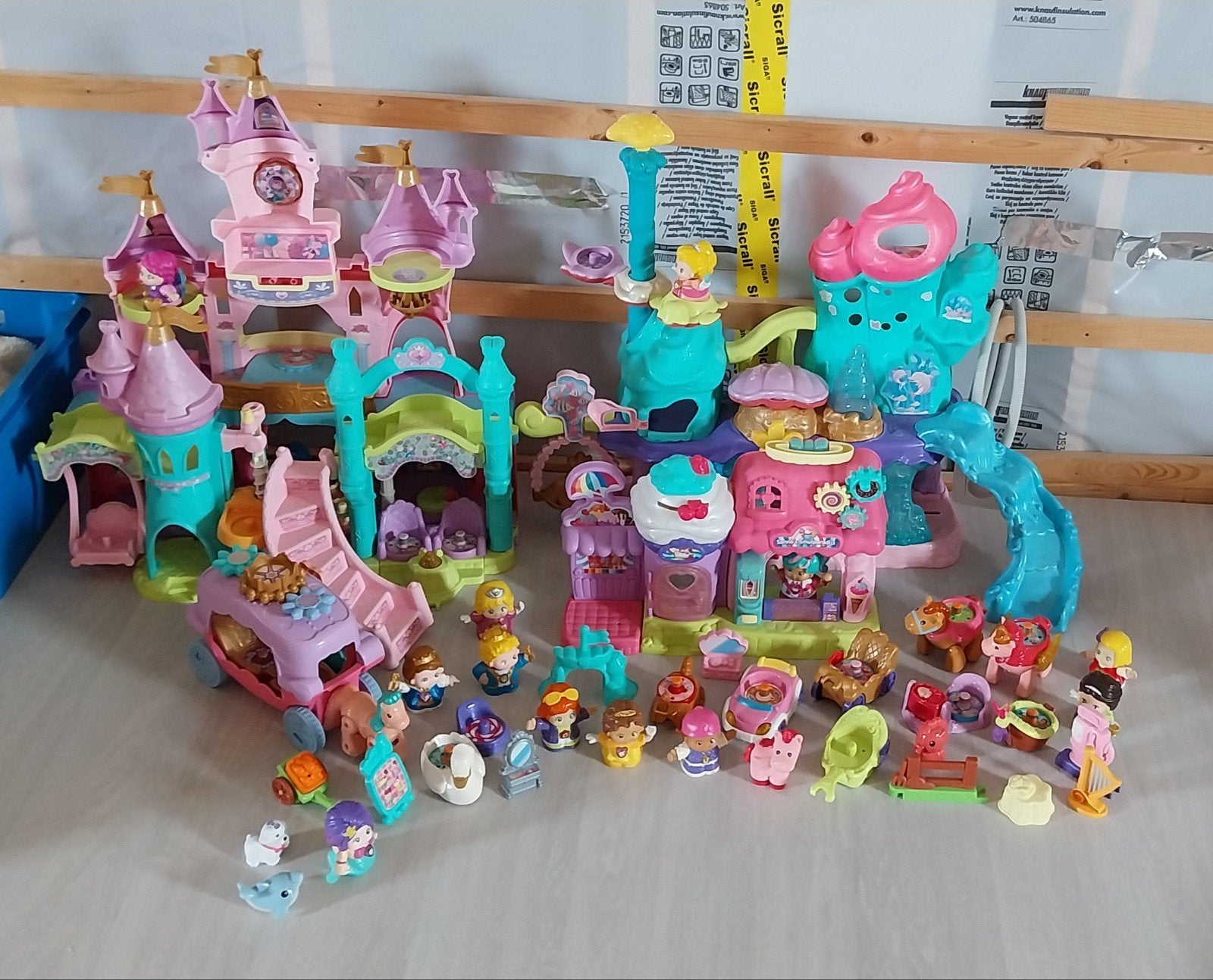 Groot lot vtech, Ophalen