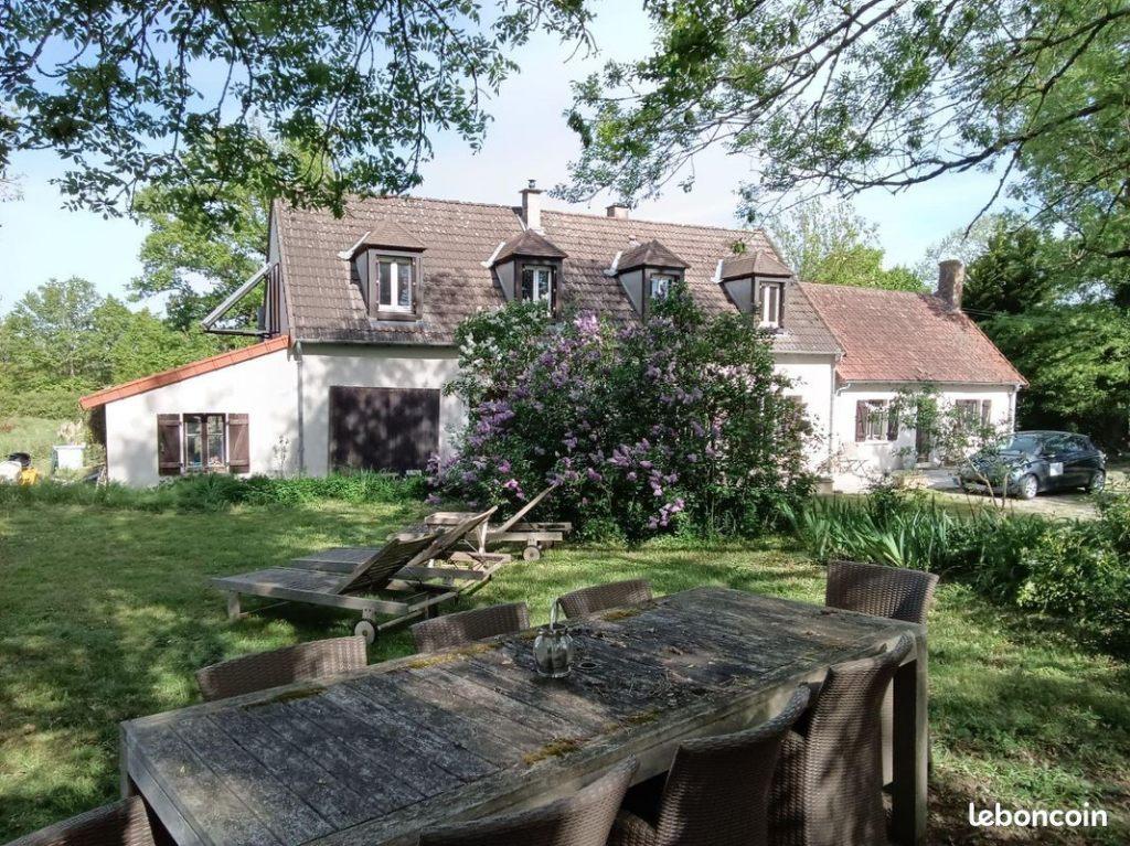 Landelijk huis op 1,45ha in Centrum Frankrijk 3u na Paris, Frankrijk, Woonhuis, Verkoop zonder makelaar, 6 kamers