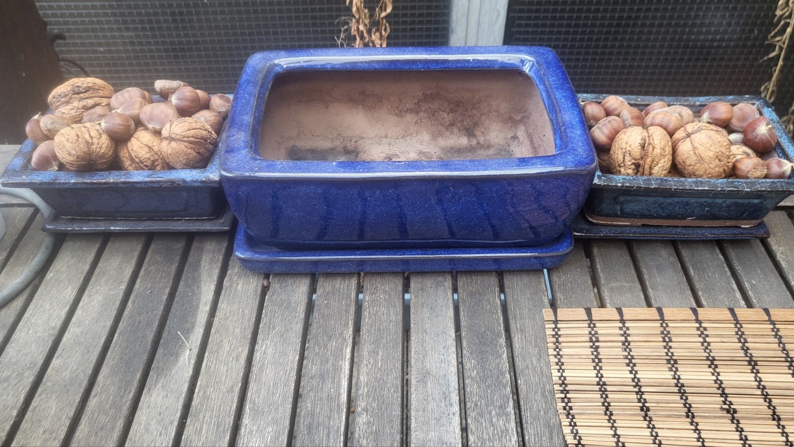 cache-pots à bonsaï, Enlèvement