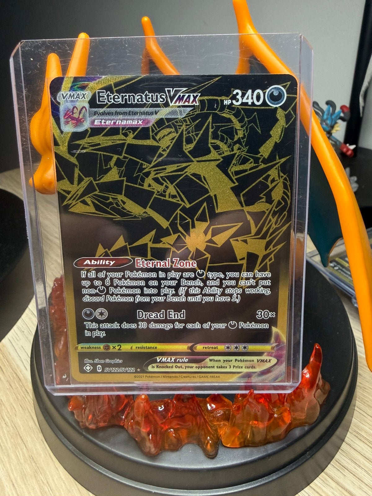 Pokémon Eternatus VMAX SV122/SV122 – Shiny Vault – Near Mint, Enlèvement ou Envoi, Comme neuf