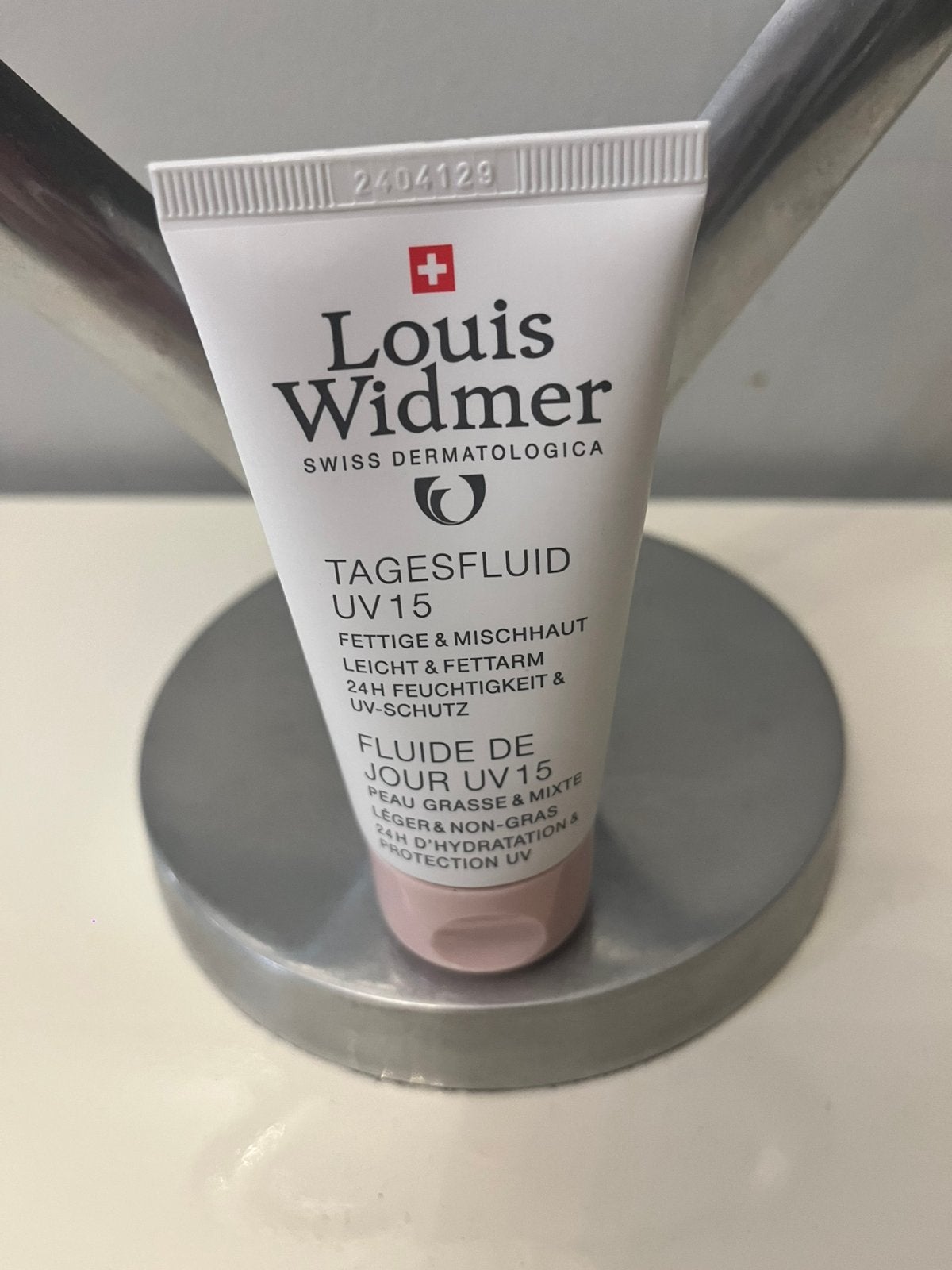 Louis Widmer Hydraderm Fluide De Jour IP15 Tube 50ml, Enlèvement ou Envoi, Neuf, Yeux