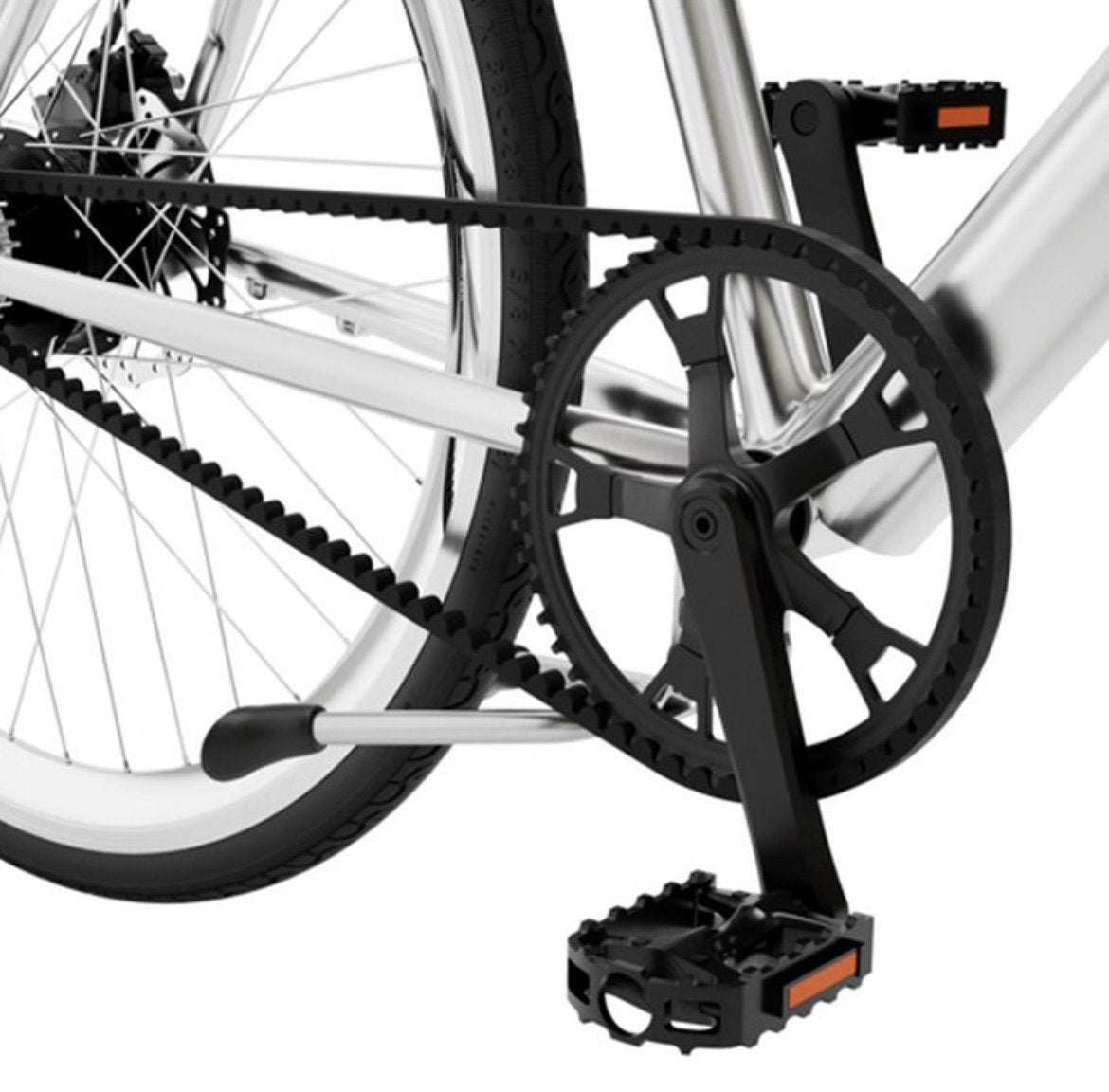 WATT Brooklyn Elektrische Herenfiets NIEUW(59cm)| Belt Drive, Ophalen of Verzenden, Zo goed als nieuw, Carbon, Heren