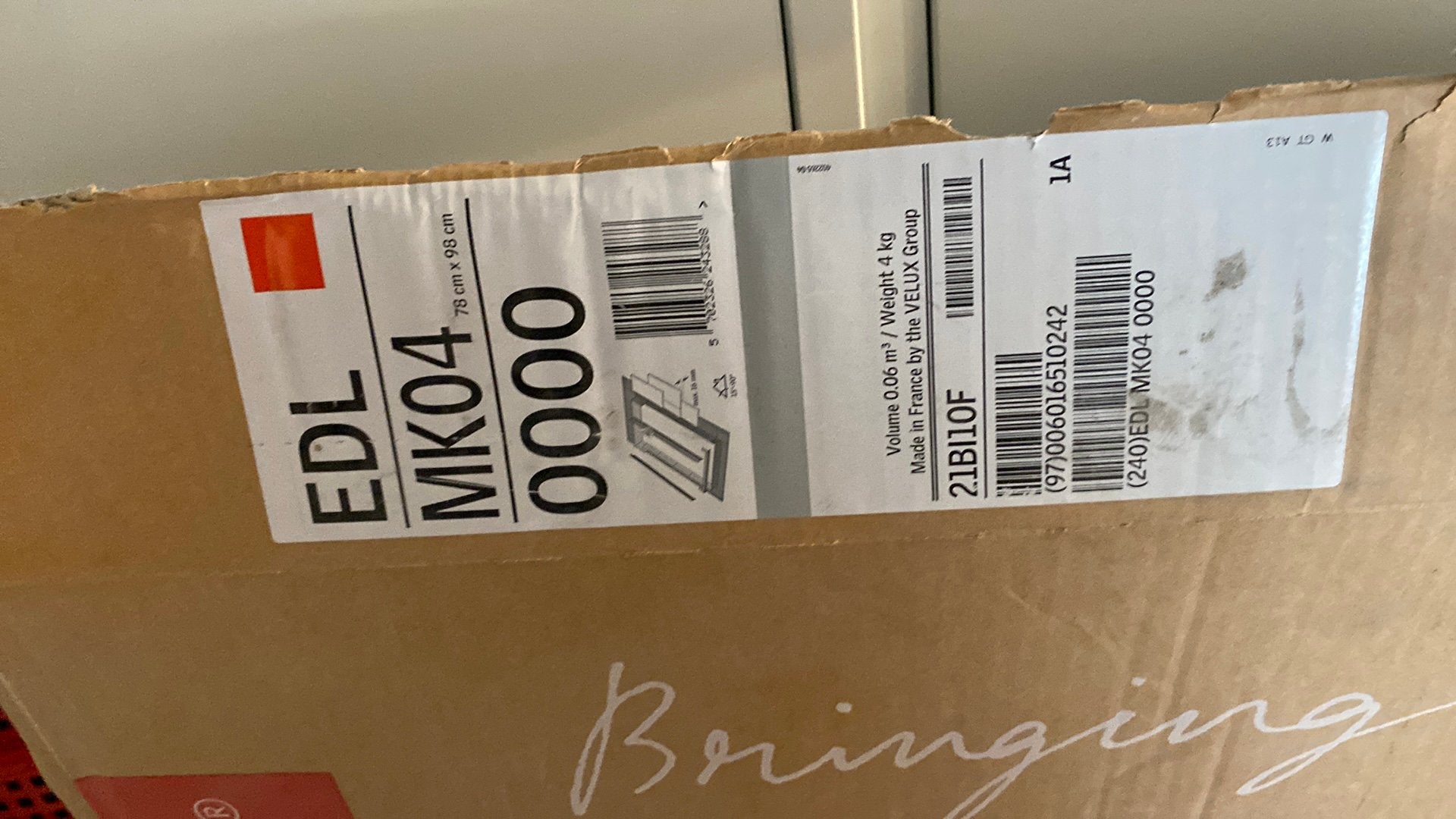 Raccord VELUX EDL MK04 0000 – 78 x 98 cm – neuf, Bricolage & Construction, Enlèvement, Neuf