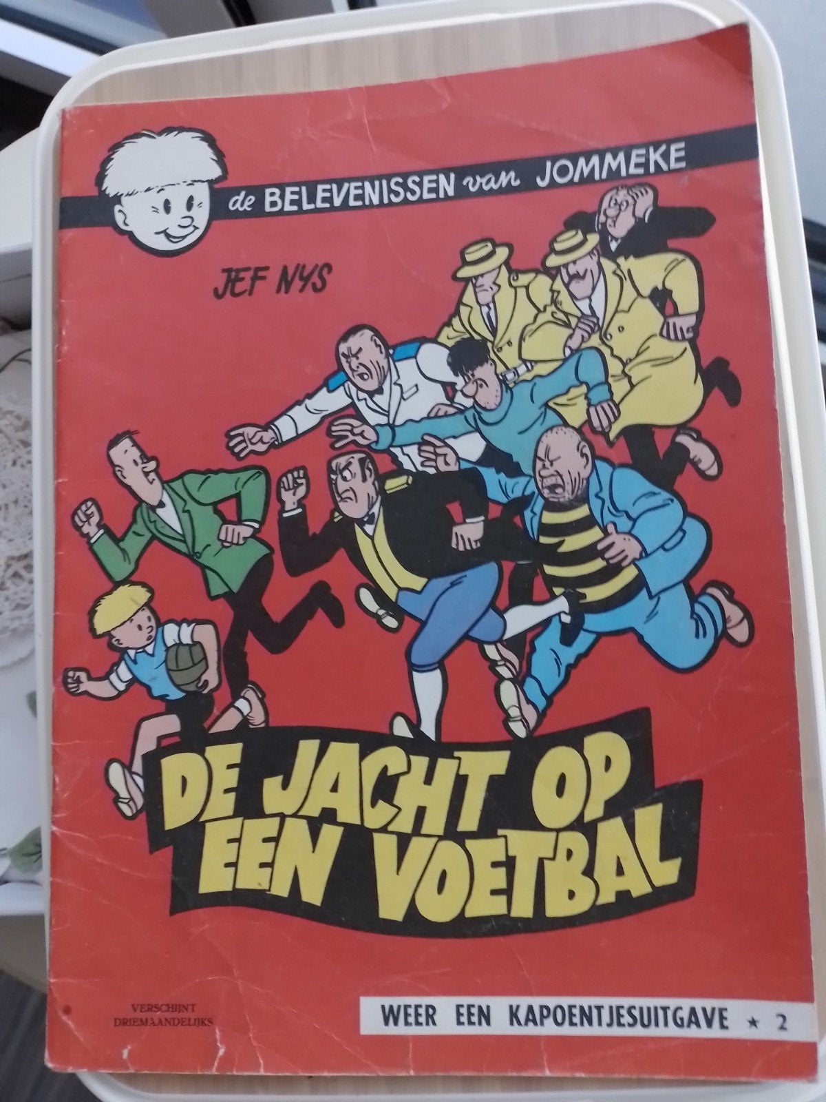 strips Jommeke, Boeken, Ophalen, Gelezen