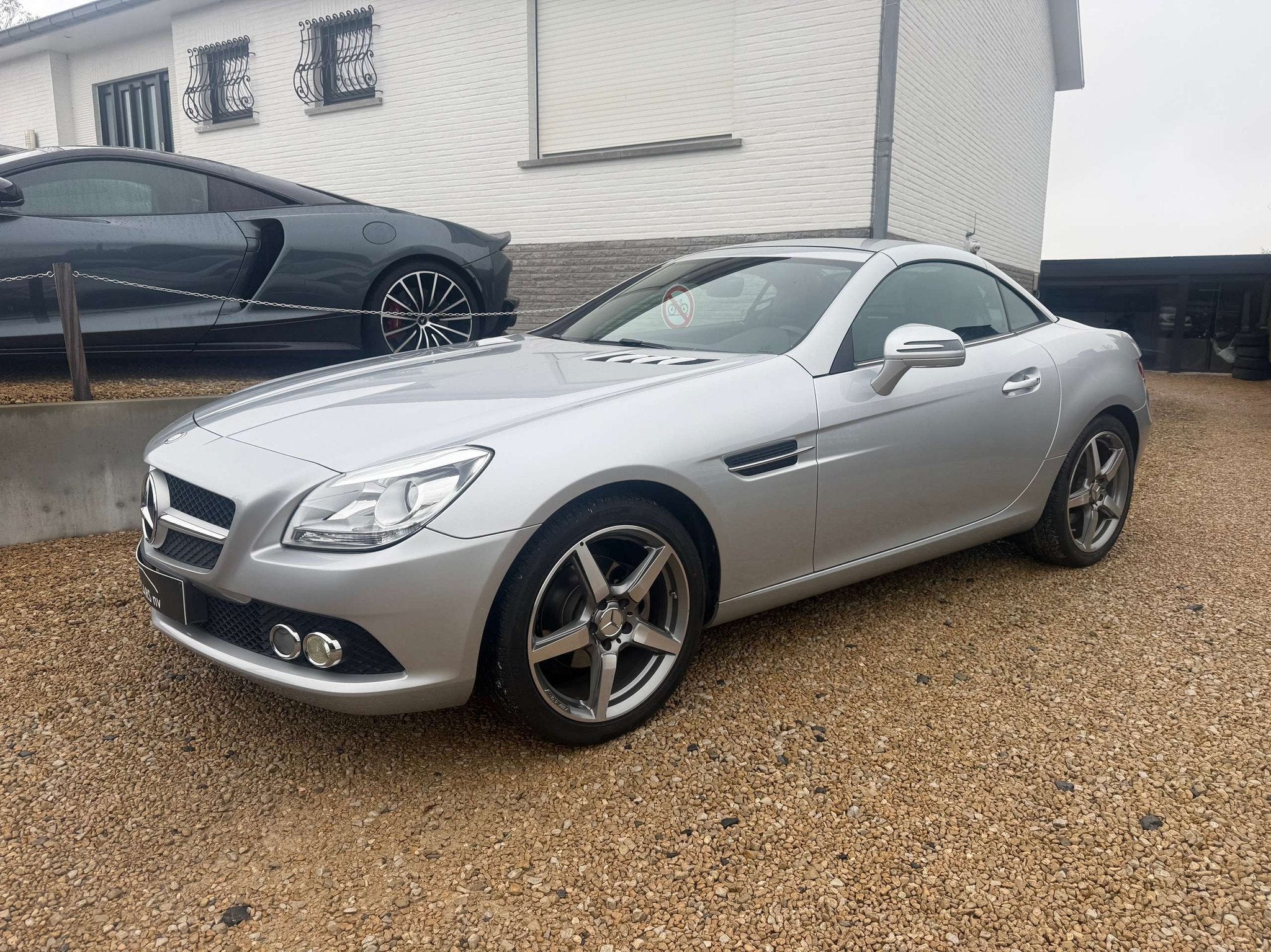 Mercedes-Benz SLK SLK200 BlueEfficency LEDERAUTOMAAT,NAVI,TE, Auto's, Automaat, Euro 5, Gebruikt, 4 cilinders