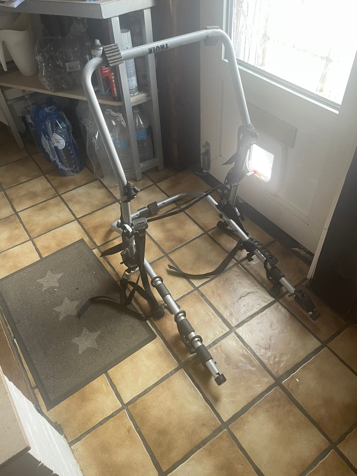 Porte velo thule, Enlèvement, Utilisé