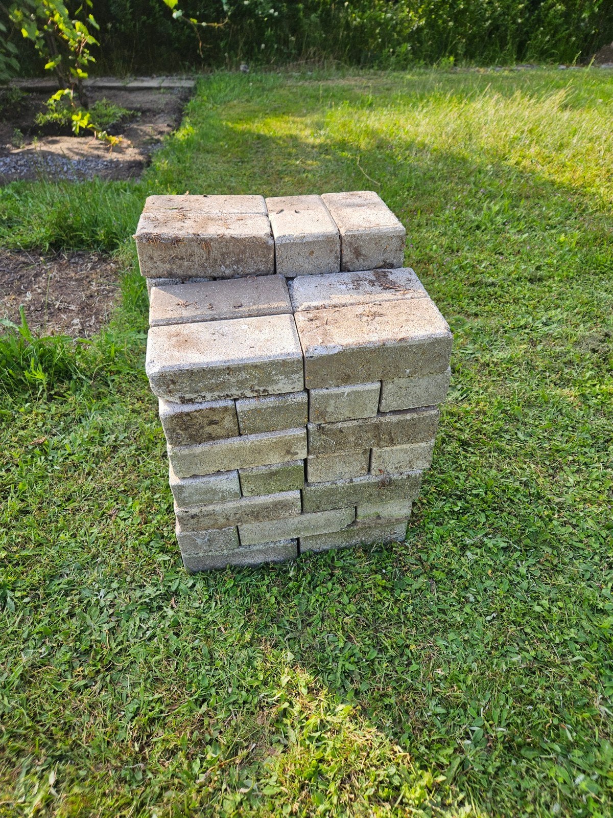 Klinkers, betonklinkers, Ophalen