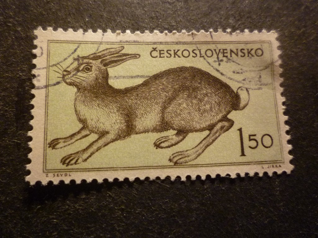 Tsjechoslowakije/Tchécoslovaquie 1955 Mi 929(o), Envoi, Affranchi