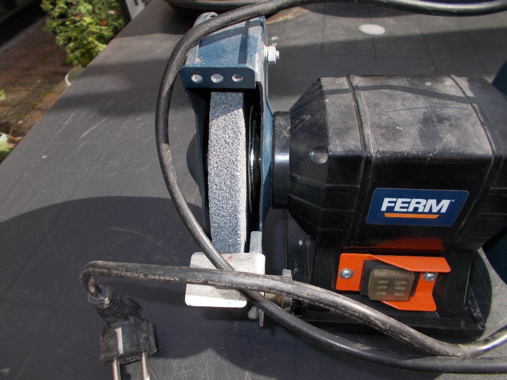 ferm slijpmachine, Ophalen, Gebruikt