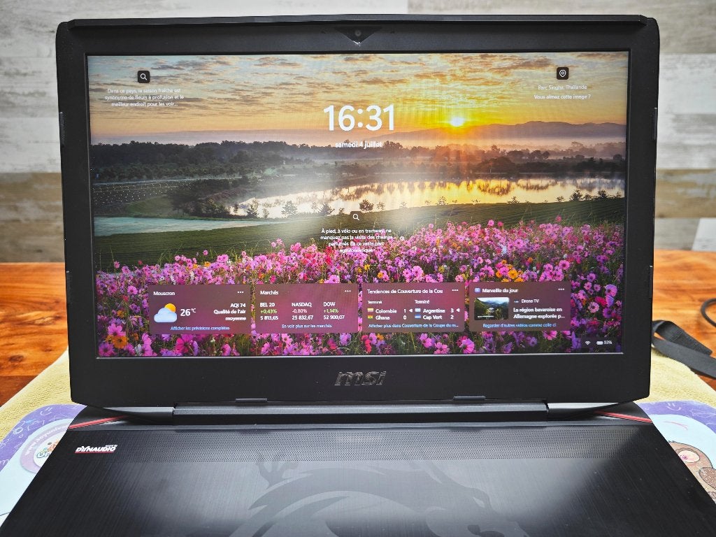 Portable MSI GT80 TITAN écran 18.4" / GTX 970M / 32gb / SSD, MSI, 17 pouces ou plus, Utilisé, Gaming