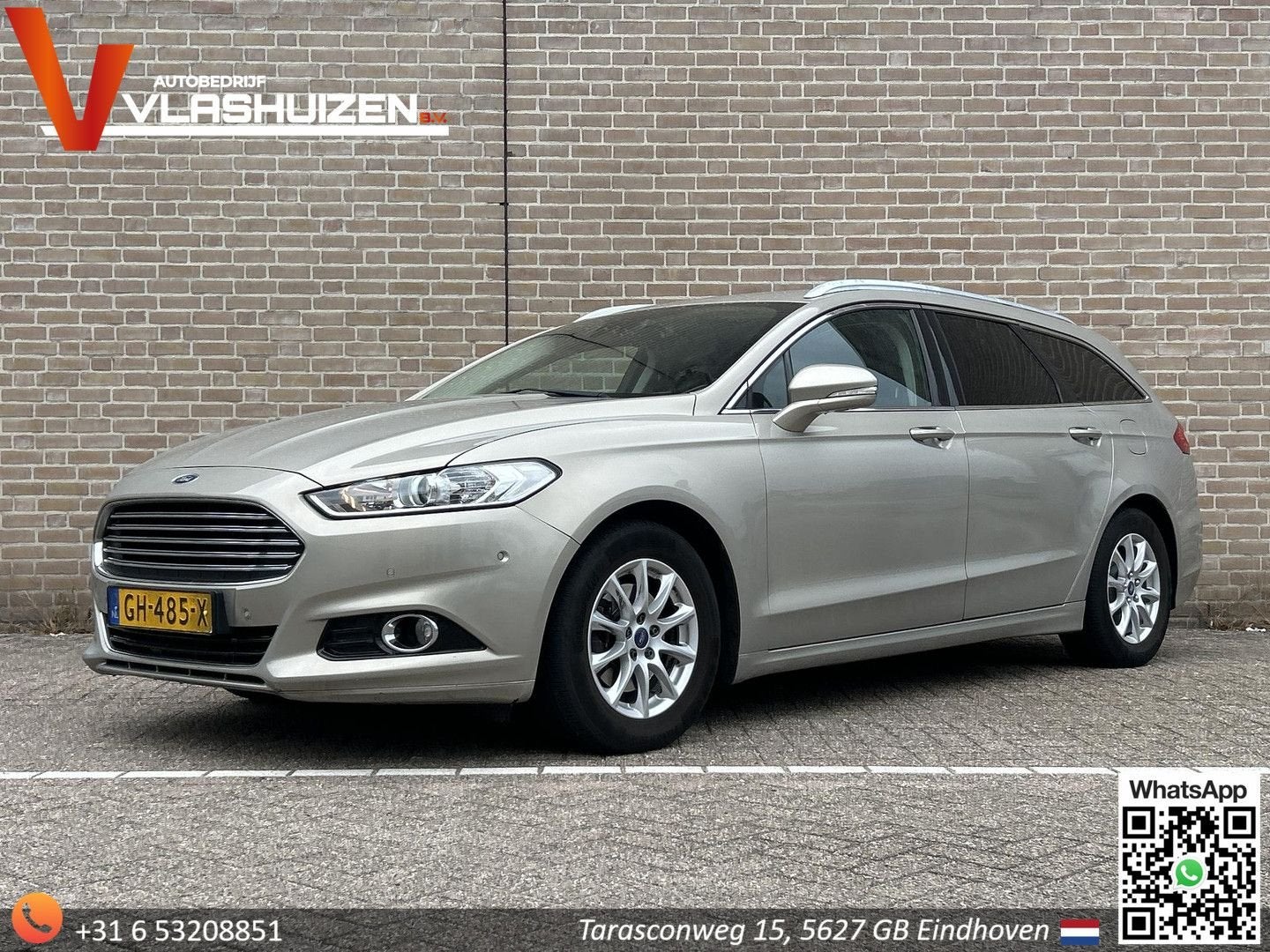 Ford Mondeo Wagon 1.5 Titanium | Climate | Cruise | Navi | C, Auto's, Ford, Zwart, Mondeo, Zilver of Grijs, 137 g/km