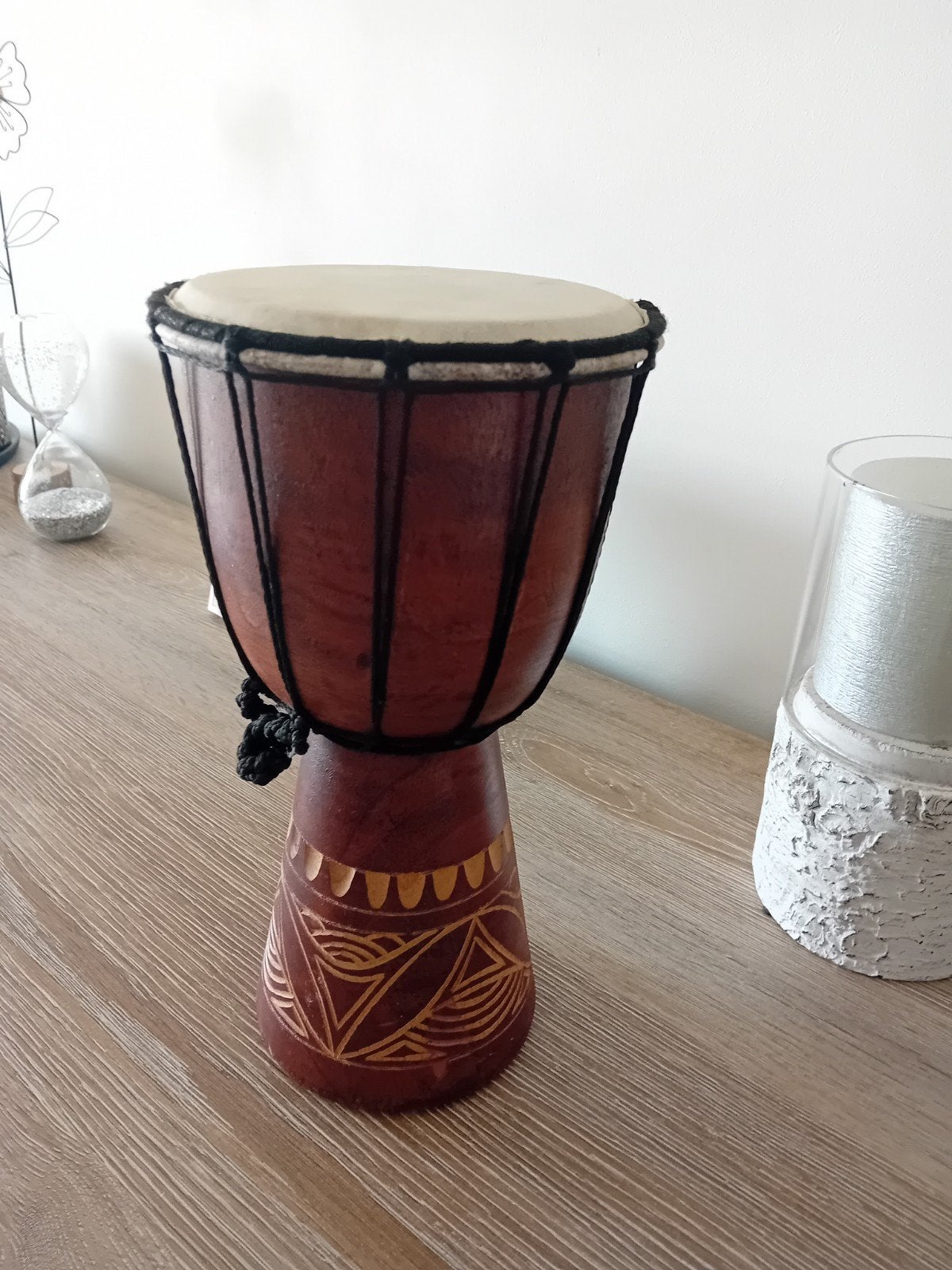 djembe decoration, Muziek en Instrumenten, Ophalen of Verzenden, Gebruikt