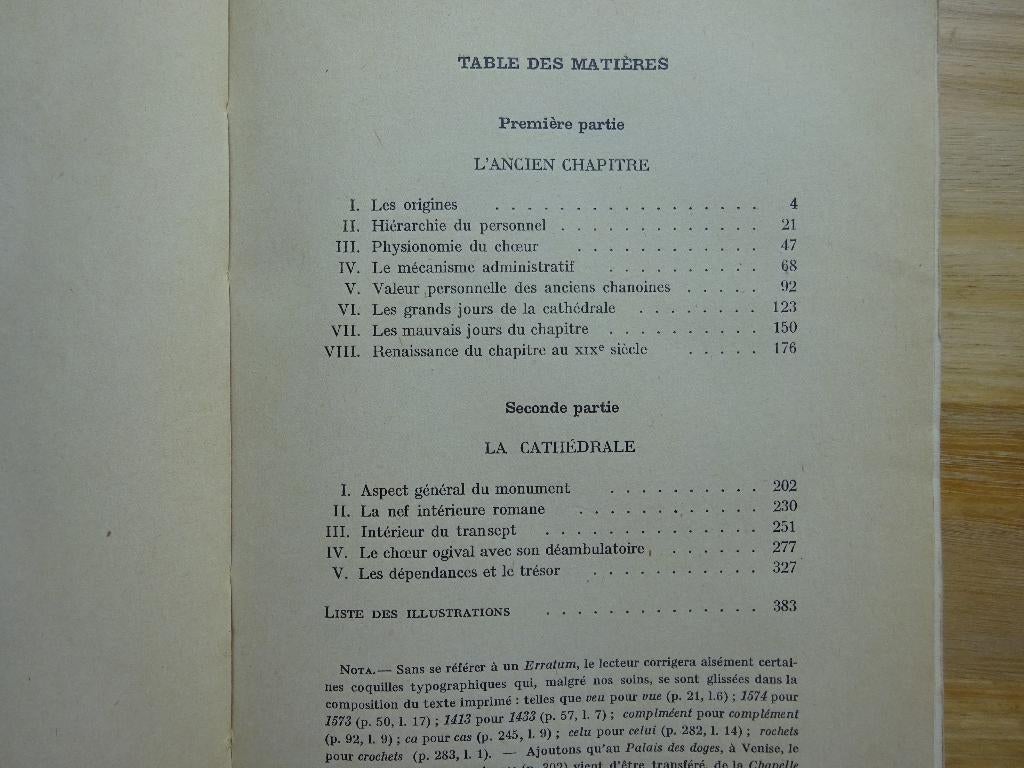 La cathédrale de Tournai et son chapitre 1934, Warichez, Enlèvement ou Envoi, 19e siècle, Utilisé