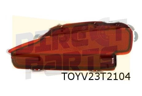 Toyota Yaris reflector Rechts achter Origineel! 815800D060, Neuf, -, -, Toyota