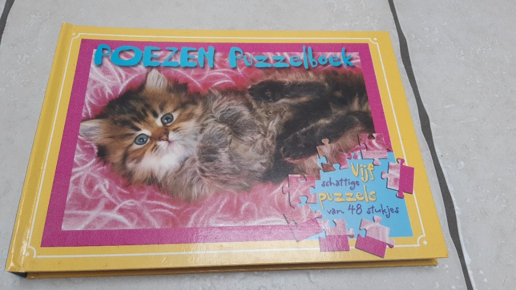 Puzzel, puzzelboek, Ophalen of Verzenden, 10 tot 50 stukjes, Zo goed als nieuw, 4 tot 6 jaar