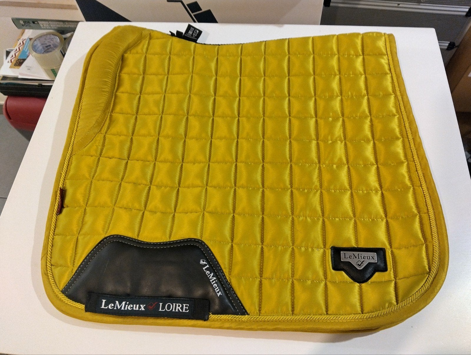 Lemieux loire Dijon set full dressuur, Dieren en Toebehoren, Full (L), Dressuurdekje, Ophalen of Verzenden, Zo goed als nieuw