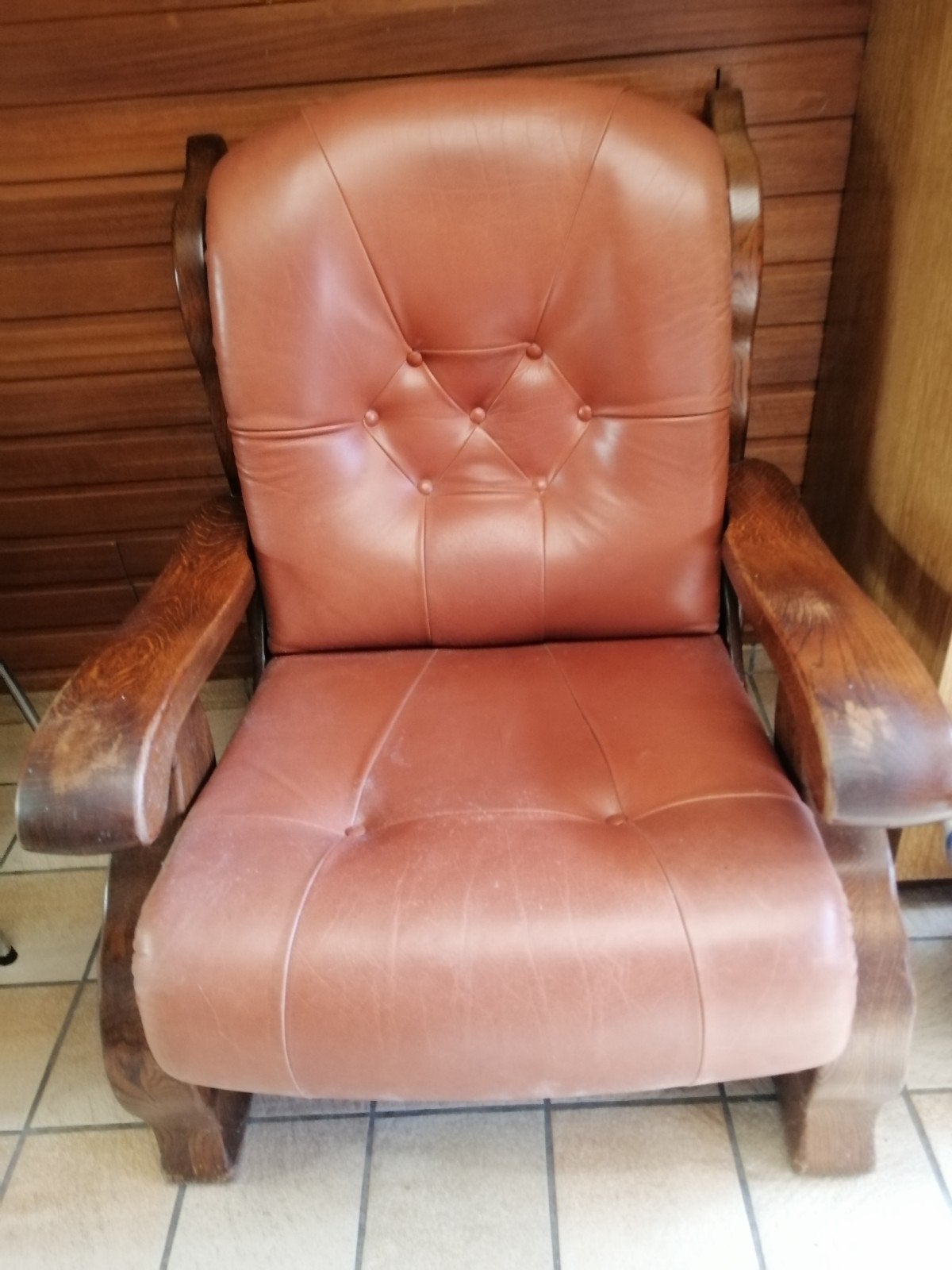 eiken salon, Ophalen