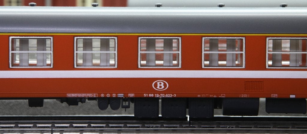 LS Models SNCB voitures I4 C1 orange, Neuf, Autres marques, Analogique, Enlèvement ou Envoi