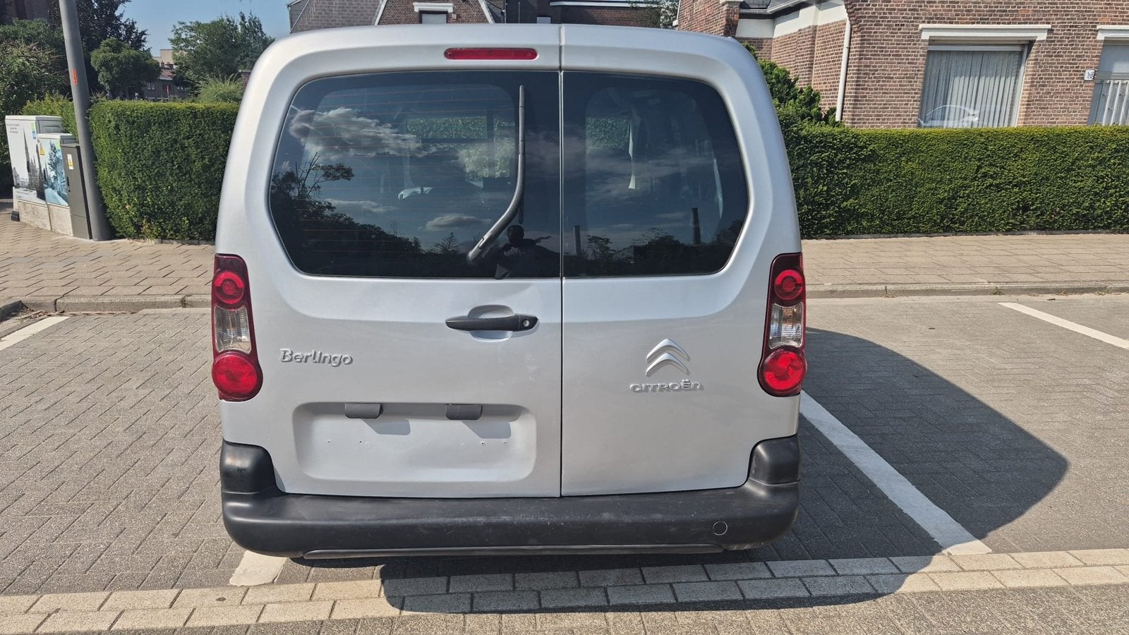 Citroën Berlingo 1.6 HDI– 08/2017– Km 140.650– Gekeurd, Auto's, Citroën, Stof, Overige carrosserie, Zilver of Grijs, 3 deurs
