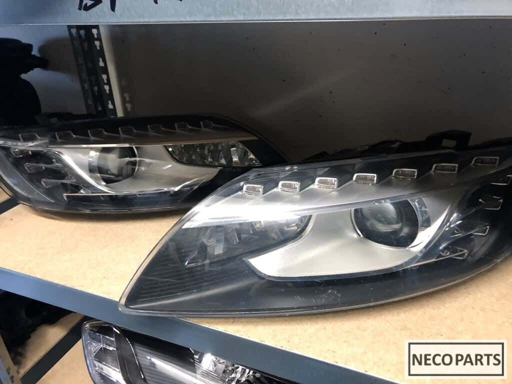 Audi q7 xenon led koplamp origineel links en rechts 003/004, Ophalen, Gebruikt, -, -
