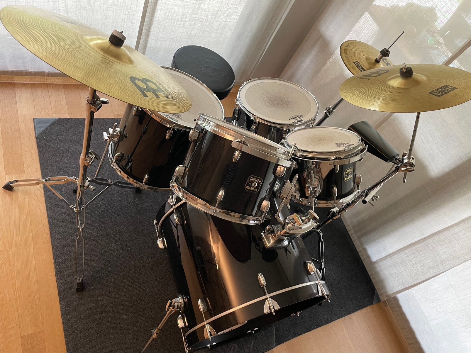 Batterie acoustique Gretsch, Musique & Instruments, Enlèvement, Comme neuf