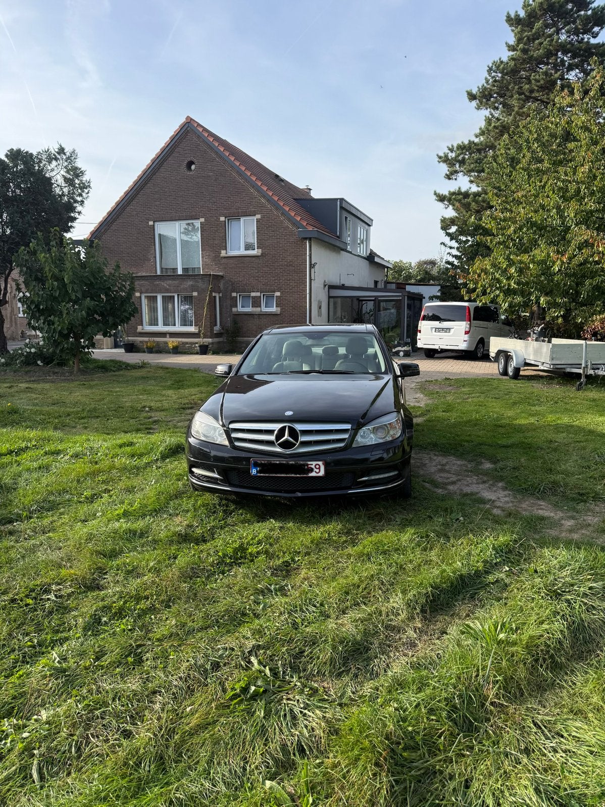 Mercedes c klasse 220cdi, Autos, Cuir, Euro 5, Achat, Beige