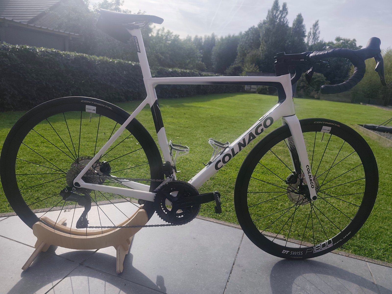 Colnago V3 - 105 Di2, Ophalen