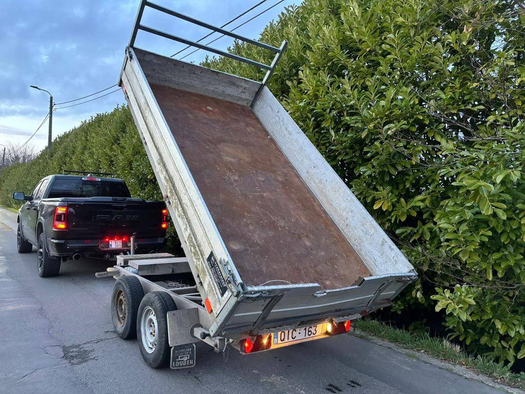 SARIS K3 kipper 306x184cm 2700kg, Enlèvement, Comme neuf