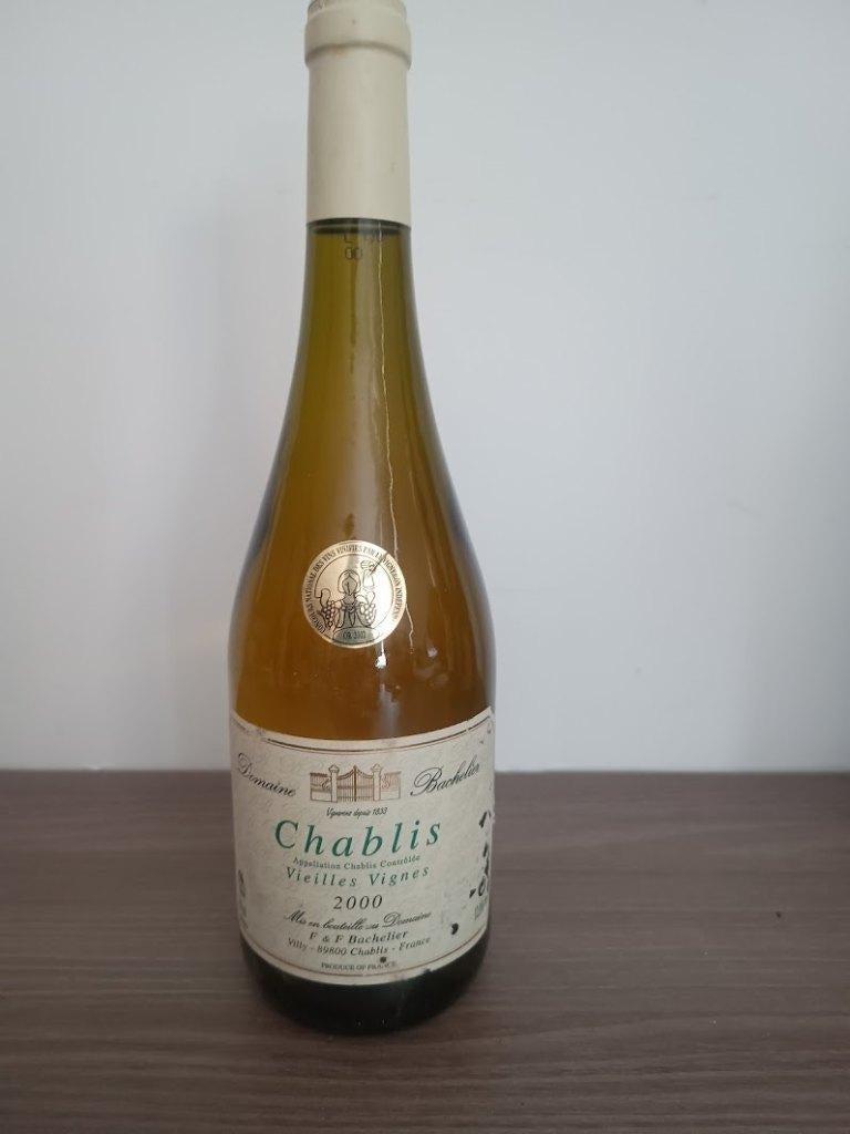 wijn chablis 2000, Collections, Vins, Enlèvement, France, Vin blanc
