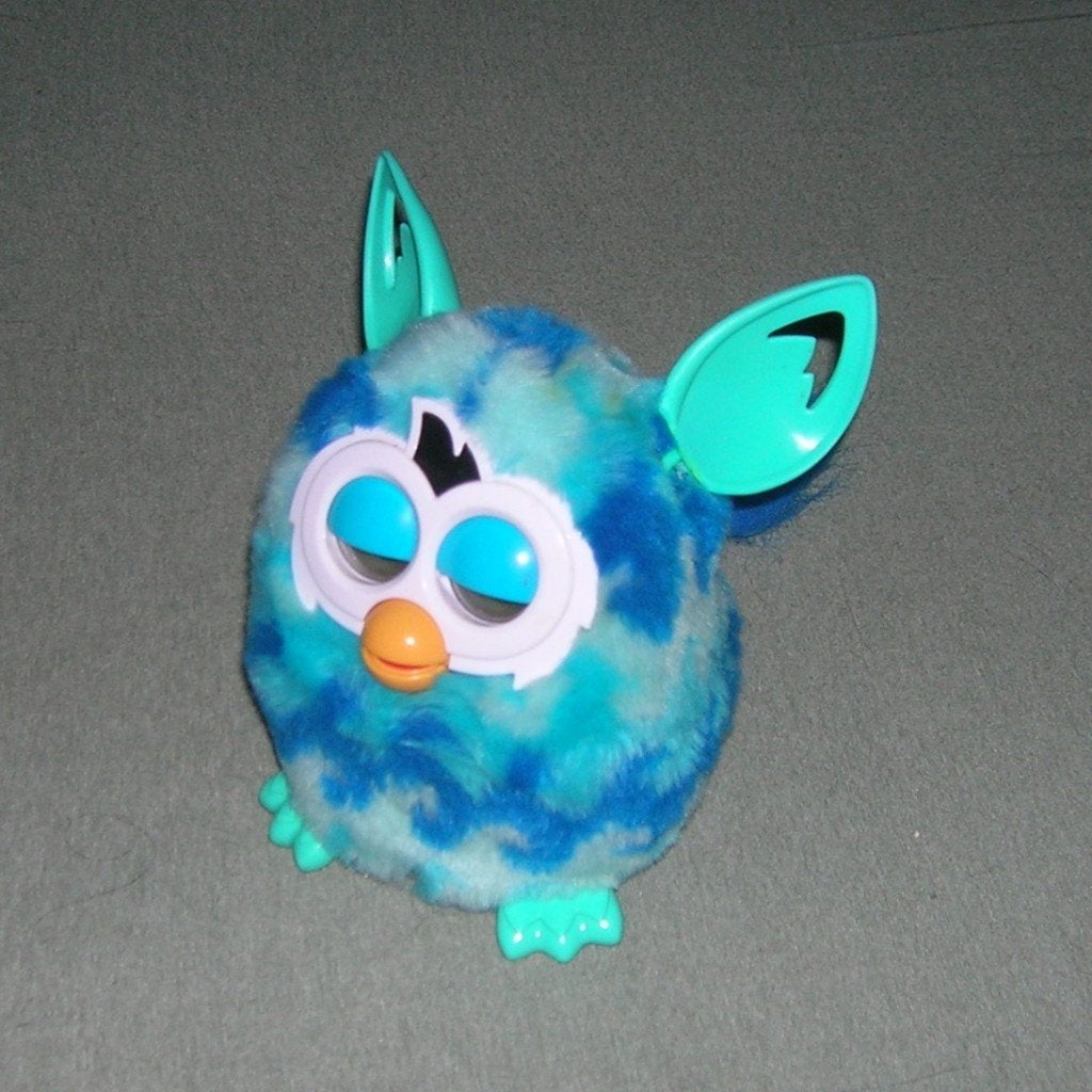 Furby in tas, Ophalen, Zo goed als nieuw