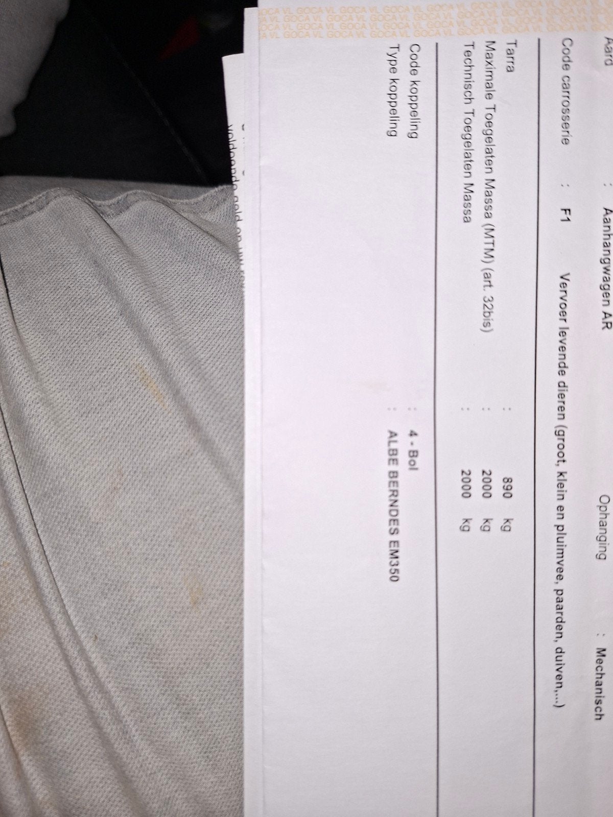 Auto remorque, Ophalen