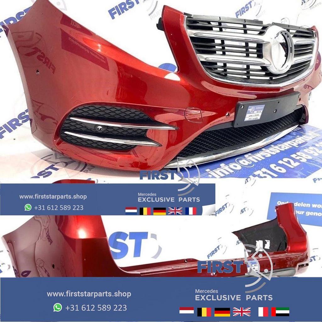 W447 VITO / V KLASSE AMG PAKKET COMPLEET ROOD PDC ORIGINEEL, Utilisé, -, Arrière, -